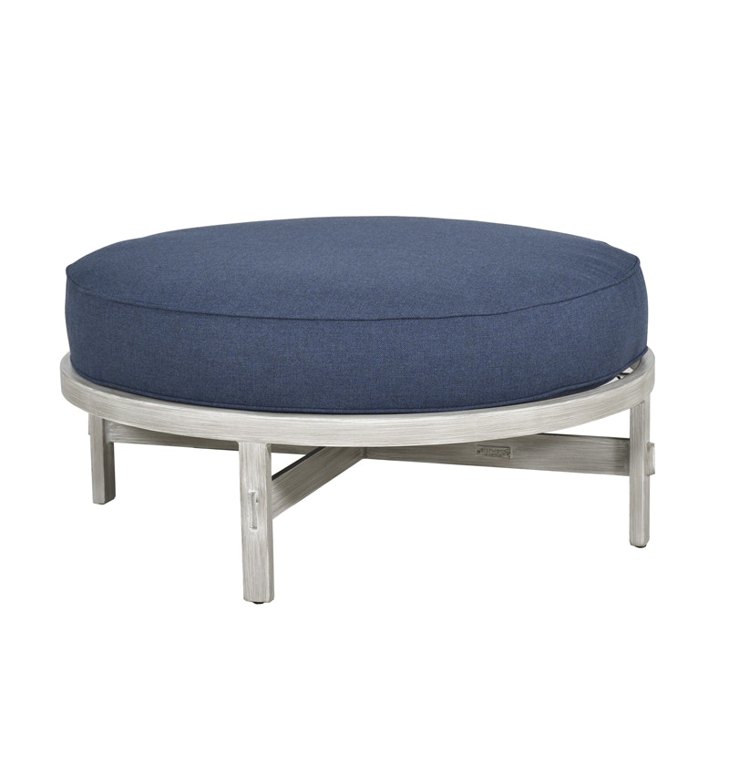 FH Casual Custom Oval Ottoman The Fire House Casual Living Store